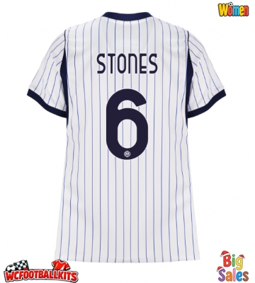 Inter Milan John Stones #6 Replica Away Stadium Shirt for Women 2026-27 Short Sleeve
